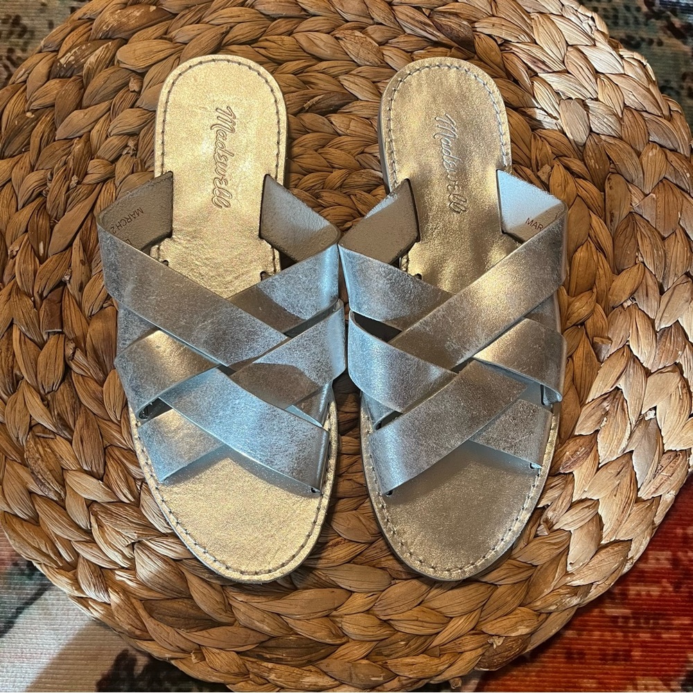 Madewell The Boardwalk Woven Slide Sandal - Picture 5 of 8